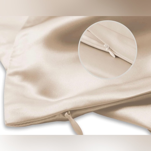 Champagne Silk Pillowcase - Picture 3 of 3